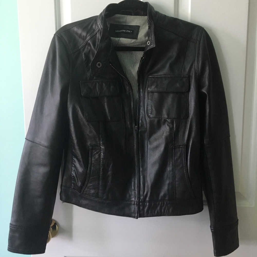 Leather jacket